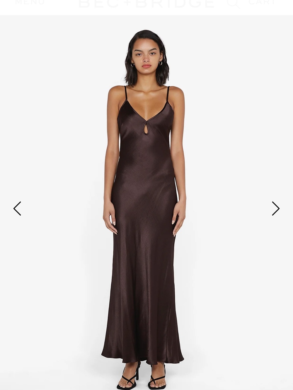 Bec + Bridge Cedar City Maxi Dress in Brown US 6